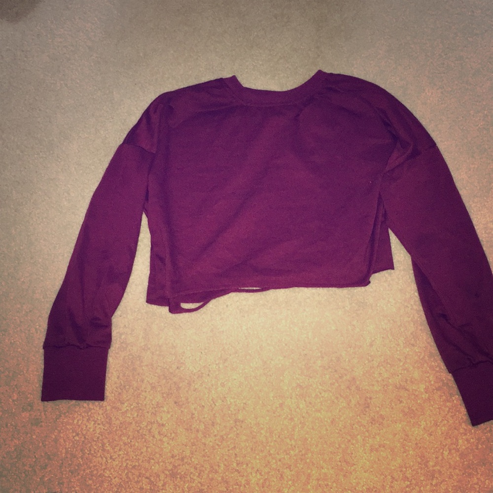 Ripped crop top